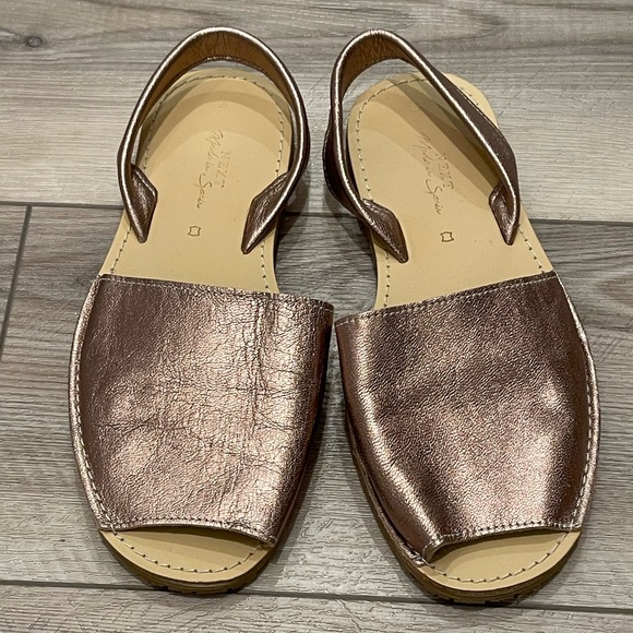 Rose Gold Sandals - Picture 3 of 6